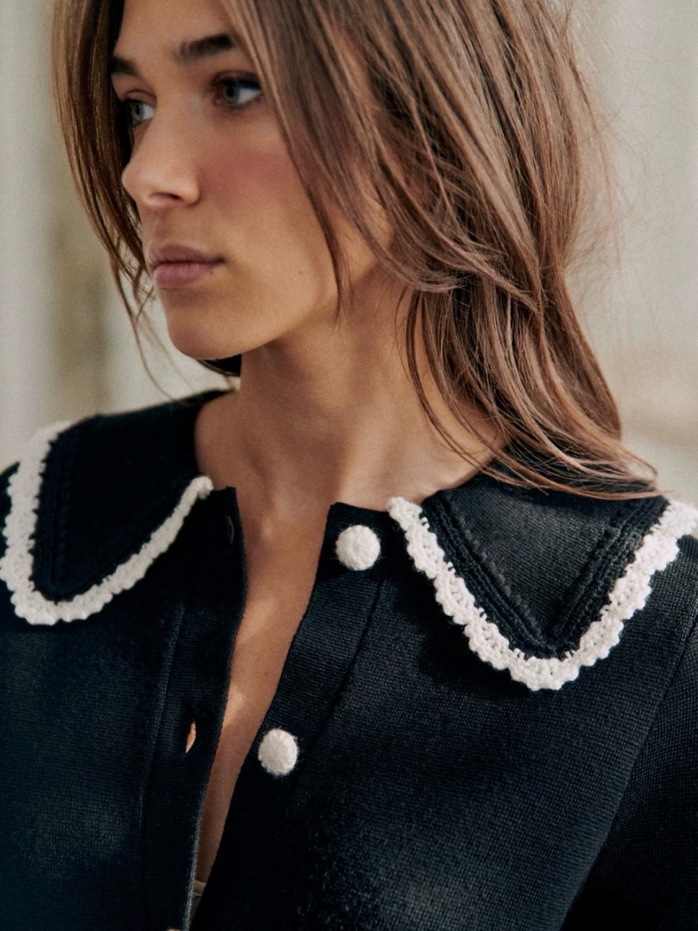 Sezane Bethany Cardigan - Size XS - Picture 3 of 6